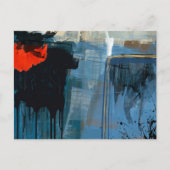 abstrakte Postkarte (Vorderseite)