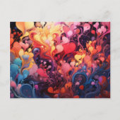 Abstrakte Postkarten (Vorderseite)