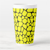 Abstrakte Predator Camouflage Kunst, Dichtung und  Milchtasse (Vorderseite)