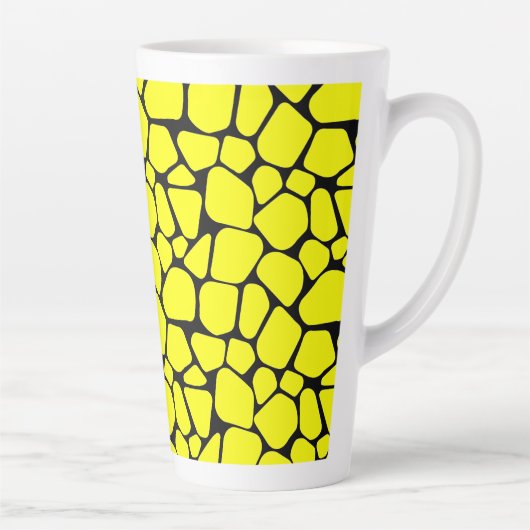 Abstrakte Predator Camouflage Kunst, Dichtung und  Milchtasse (Rechts)