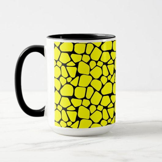 Abstrakte Predator Camouflage Kunst, Dichtung und  Tasse (Links)