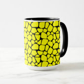 Abstrakte Predator Camouflage Kunst, Dichtung und  Tasse (VorderseiteRechts)