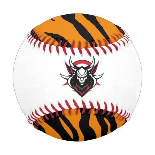 Abstrakte Predator Skin Camouflage Kunst, Dichtung Baseball (Rückseite)