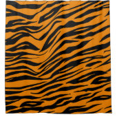 Abstrakte Predator Skin Camouflage Kunst, Dichtung Duschvorhang (Vorderseite)