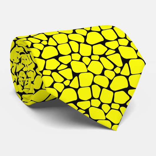 Abstrakte Predator Skin Camouflage Kunst, Dichtung Krawatte (Gerollt)