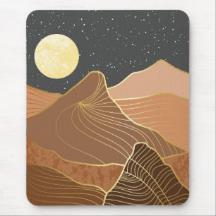 Abstrakte Premiumlackierung Mousepad