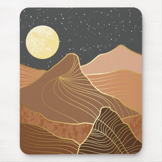 Abstrakte Premiumlackierung Mousepad (Vorne)