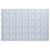 Abstrakte preussisches Blauwatercolor-Kurven Stoff (Yard (91,4 cm))