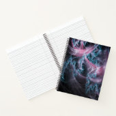 Abstrakte Printwerbung für Notebooks Notizblock (Innenseite)