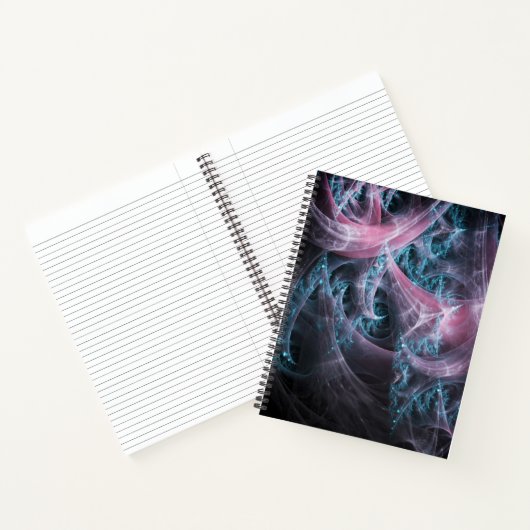 Abstrakte Printwerbung für Notebooks Notizblock (Innenseite)