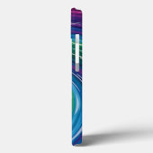 Abstrakte Printwerbung mit dynamischem Swirl Case-Mate iPhone Hülle (Rückseite / Links)