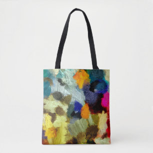 abstrakte psychedelische Grunge-Hintergrundgrafik Tasche