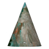 Abstrakte psychedelische Schlaganfälle Textur. Partyhütchen (Links)
