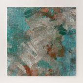 Abstrakte psychedelische Schlaganfälle Textur. Puzzle (Horizontal)