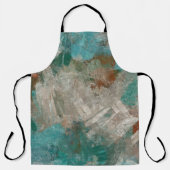 Abstrakte psychedelische Schlaganfälle Textur. Schürze (Vorderseite)