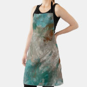 Abstrakte psychedelische Schlaganfälle Textur. Schürze (InSitu)