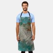 Abstrakte psychedelische Schlaganfälle Textur. Schürze (Getragen)