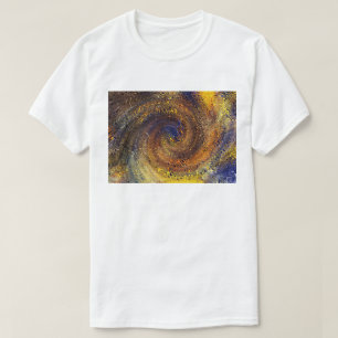 Abstrakte psychedelische Swirl-Muster - Farbkunst T-Shirt