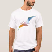 Abstrakte Pterodactyl-Silhouette T-Shirt (Vorderseite)