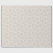 Abstrakte Punkte Geschenkpapier (Flach)