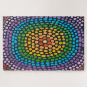 Abstrakte Punkte Puzzle (Horizontal)