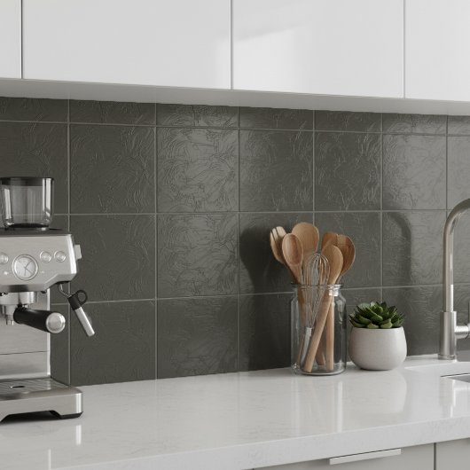 Abstrakte Putzpinsel-Textur Espresso ID1287 Fliese