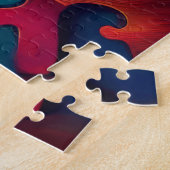 Abstrakte Puzzle-Teile Puzzle (Seite)