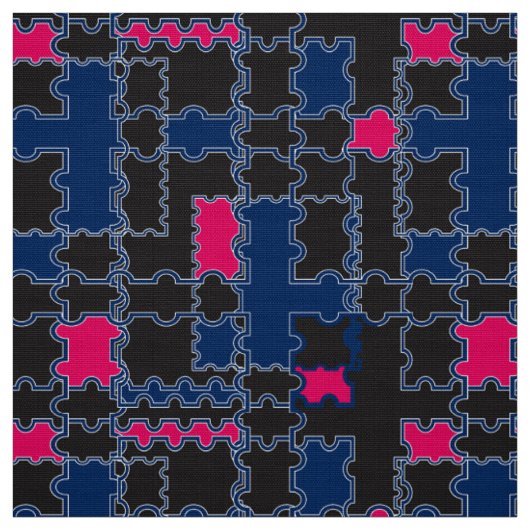Abstrakte Puzzleteile - Elemente patchwork geometr Stoff (Muster)