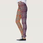 Abstrakte Quadrate 10 Leggings (Links)