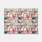 Abstrakte Quadrate 110419 Fußmatte (Vorderseite)