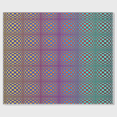 Abstrakte Quadrate 2 Geschenkpapier (Flach)