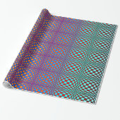 Abstrakte Quadrate 2 Geschenkpapier (Ungerollt)