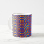 Abstrakte Quadrate 2 Kaffeetasse (Vorderseite Links)