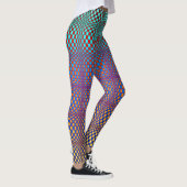Abstrakte Quadrate 2 Leggings (Rechts)
