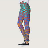 Abstrakte Quadrate 2 Leggings (Links)