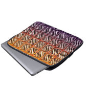 Abstrakte Quadrate 3 Laptopschutzhülle (Vorne Knopf)