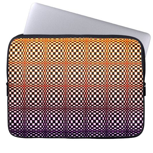 Abstrakte Quadrate 3 Laptopschutzhülle (Vorderseite)
