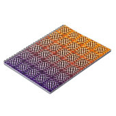 Abstrakte Quadrate 3 Notizblock (Linke Seite)