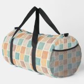 Abstrakte Quadrate Duffle Bag (Rechte Ecke)