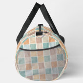 Abstrakte Quadrate Duffle Bag (Rechts)