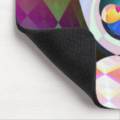 Abstrakte Quadrate Mousepad (Ecke)