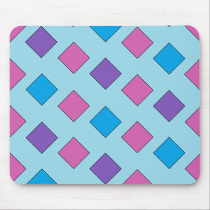 Abstrakte Quadrate Mousepad