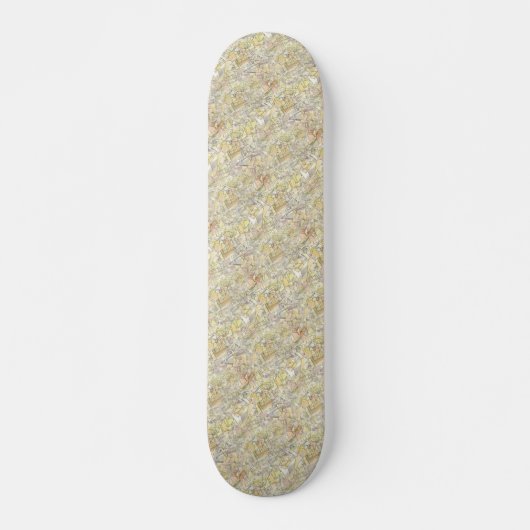 Abstrakte Quadrate Skateboard (Vorne)