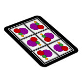 Abstrakte Quadrate und Kreise Magnet (Rechte Seite)