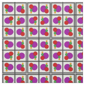 Abstrakte Quadrate und Kreise Stoff (Muster)