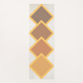 abstrakte, quadratische Yogamatze Yogamatte (Vorderseite)