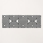 abstrakte Quadratzellen Yogamatte (Vorderseite (Horizontal))