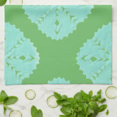 ABSTRAKTE QUERSTATION DES QUADRAT-WYCINANKI GESCHIRRTUCH (Gefaltet)