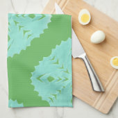 ABSTRAKTE QUERSTATION DES QUADRAT-WYCINANKI GESCHIRRTUCH (Viertel Falte)