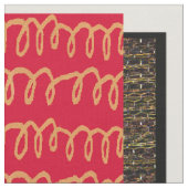 Abstrakte Quilt-Muster-Quadrate Stoff (Nahaufnahme)